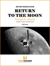 Return to the Moon Concert Band sheet music cover